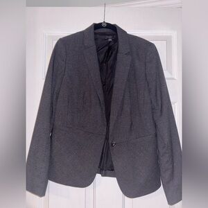 Ann Taylor Gray Blazer